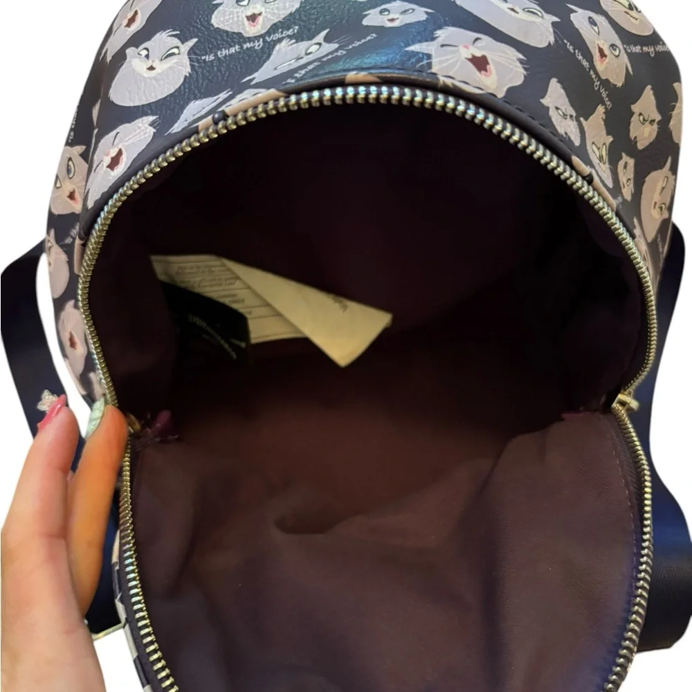 DISNEY Loungefly The Emperor's‎ New Groove Yzma Cat Mini Backpack